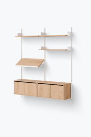 NEW WORKS DISPLAY SHELF CABINET DOORS
