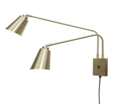 wandlamp Iron 2-arm