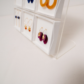 acrylic display for 9 boxes - seethrough