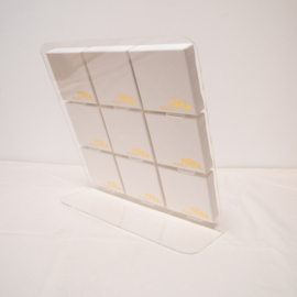 acrylic display for 9 boxes - seethrough
