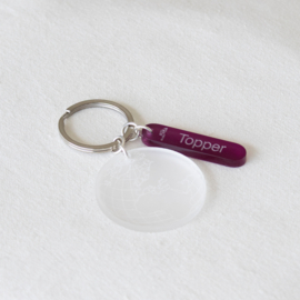 KEYCHAIN.04.PLUM (x2)