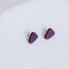STUD.02 AUBERGINE (x2)