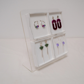 acrylic display for 4 boxes - seethrough