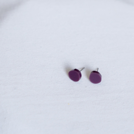 STUD.10 AUBERGINE (x2)