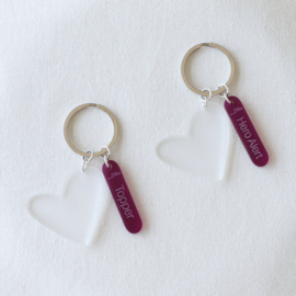 KEYCHAIN.05.PLUM (x2)