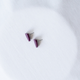 STUD.02 AUBERGINE (x2)