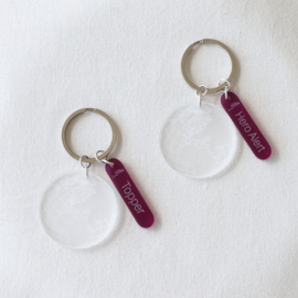 KEYCHAIN.04.PLUM (x2)