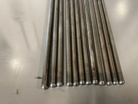 Set van 12 stoterstangen slant six 1969