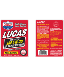 Lucas Oil, Synthetic 5W20 Dodge Ram Truck 0,94 liter