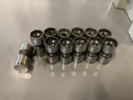 Set van 12 liftertjes slant six 1969