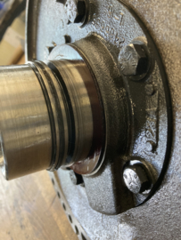 Pomphuis, pomp en stator TF727 1979