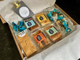 'Lieve papa' Koekenbox/fudge cadeaupakket