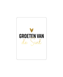 Sint geschenk speculaas