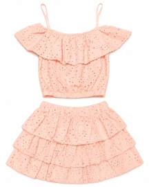 Beach Ruffles Set - Zalm