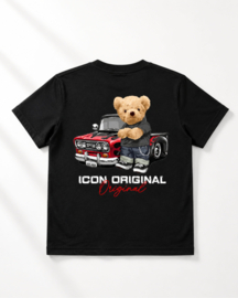 ICON Original Teddy Ride T-Shirt - Zwart