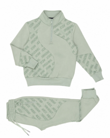 ICON Signature Wave Tracksuit - Pastel Green