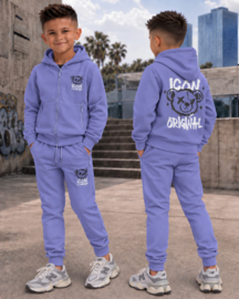 ICON Rebel Bear Tracksuit - Pastel Purple