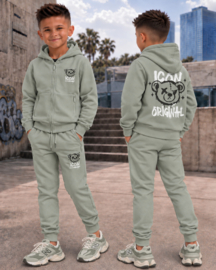 ICON Rebel Bear Tracksuit - Pastel Green