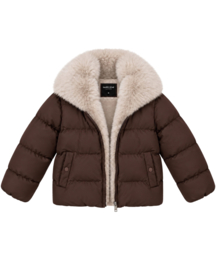Fluffy Dream Jacket - Choco