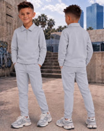 ICON Smart Polo Tracksuit - Gray