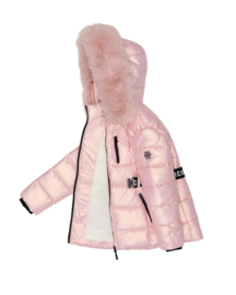 ICON Luxe Puffer jas Meisjes - Roze