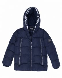 ICON Northbound Zip Puffer - Navy Blue