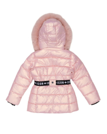 ICON Luxe Puffer jas Meisjes - Roze