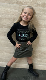 Longsleeve Glitter Love World