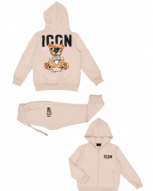 ICON Cool Bear Tracksuit - Beige