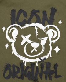 ICON Rebel Bear Tracksuit - Army Green