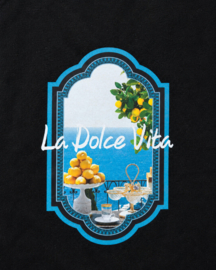 ICON Amalfi Vibes T-Shirt - Zwart