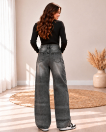 Sparkle Star Wide Leg Jeans