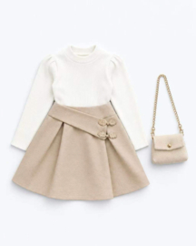 Chérie Dress - Beige