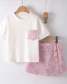 Sunny Leopard Dreams Set - Roze
