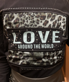 Longsleeve Glitter Love World