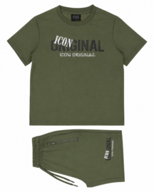 ICON Rebel Bear Summer Set - Army Green