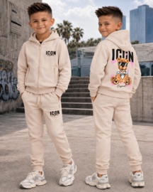 ICON Cool Bear Tracksuit - Beige