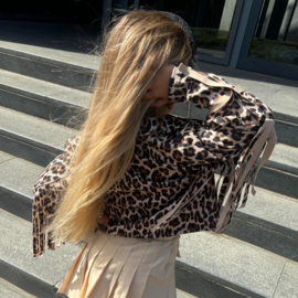 Panterprint Jasje met Franjes