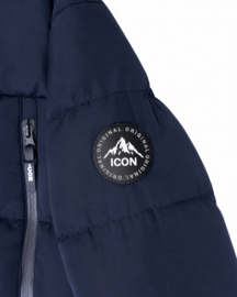 ICON Northbound Zip Puffer - Navy Blue