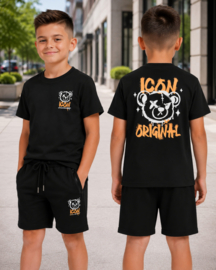 ICON Graffiti Bear Set – Black/Orange