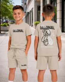 ICON Rebel Bear Summer Set - Beige