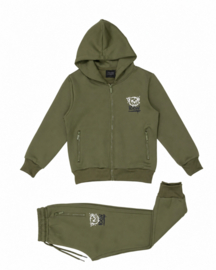 ICON Rebel Bear Tracksuit - Army Green
