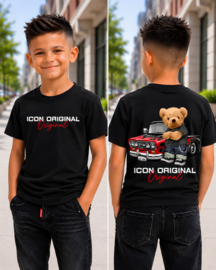 ICON Original Teddy Ride T-Shirt - Zwart