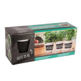 Buzzy® Chalkboard pots (BIO)