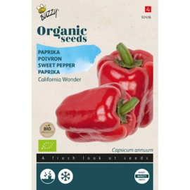 Buzzy® Organic Paprika California Wonder (BIO)