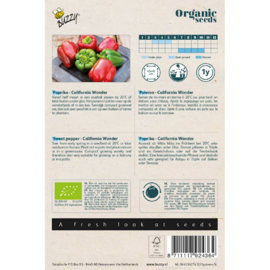 Buzzy® Organic Paprika California Wonder (BIO)