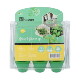 Buzzy® Mini Greenhouse Kitchen Herbs