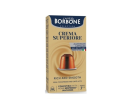 Aluminium Capsules Borbone Crema Superiore 100 stuks