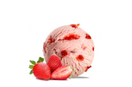 Aardbei ijs 5lt