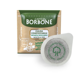 Koffiepads Borbone Cafeinevrij DEK Green blend  150 stuks